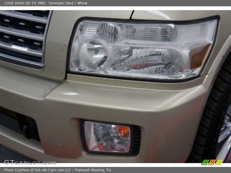 Serengeti Sand / Wheat 2008 Infiniti QX 56 4WD