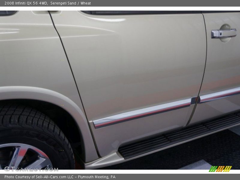 Serengeti Sand / Wheat 2008 Infiniti QX 56 4WD