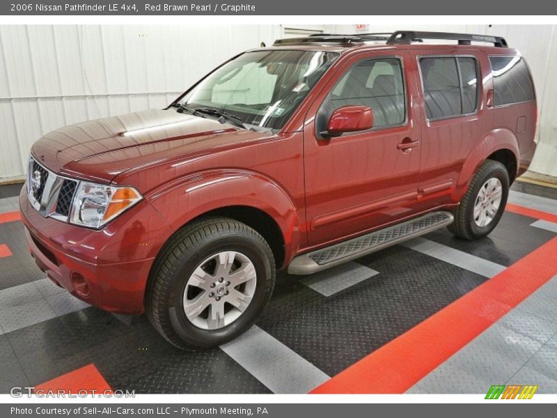 Red Brawn Pearl / Graphite 2006 Nissan Pathfinder LE 4x4