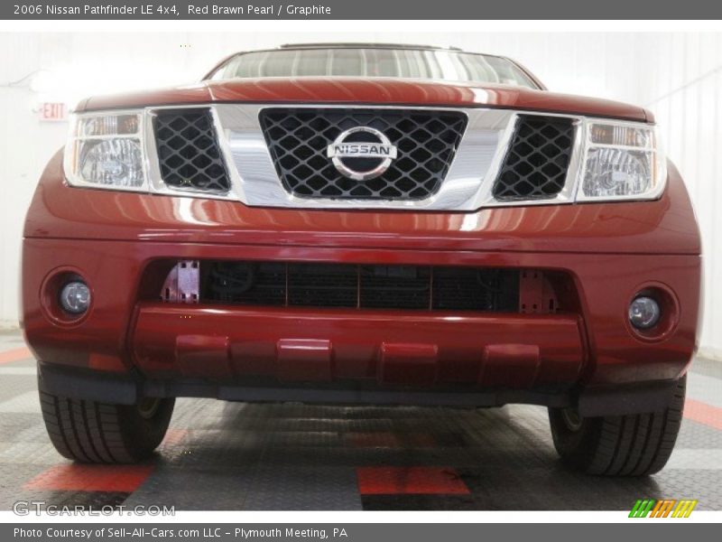 Red Brawn Pearl / Graphite 2006 Nissan Pathfinder LE 4x4