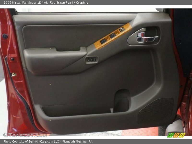 Red Brawn Pearl / Graphite 2006 Nissan Pathfinder LE 4x4