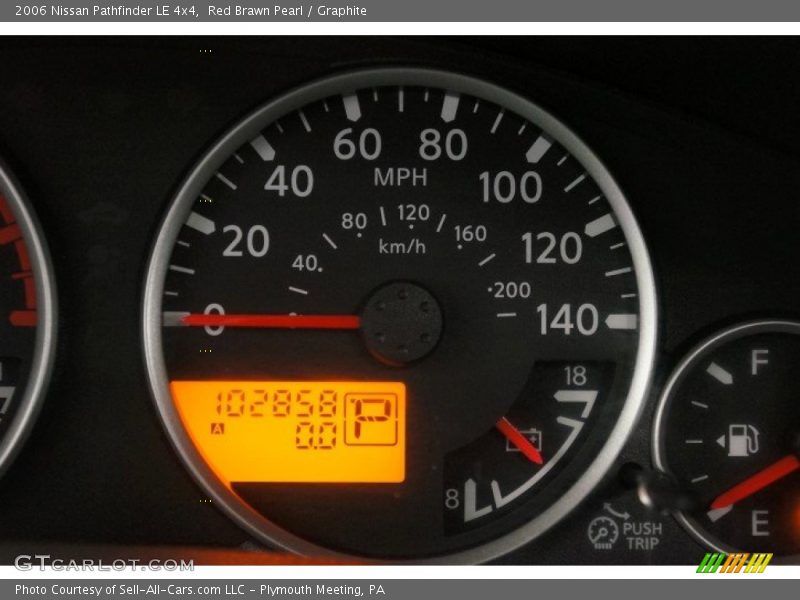 Red Brawn Pearl / Graphite 2006 Nissan Pathfinder LE 4x4