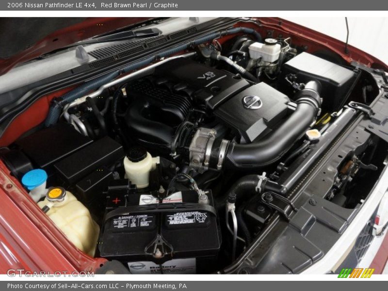 Red Brawn Pearl / Graphite 2006 Nissan Pathfinder LE 4x4