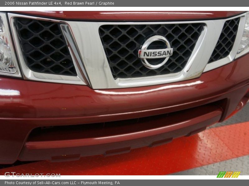 Red Brawn Pearl / Graphite 2006 Nissan Pathfinder LE 4x4