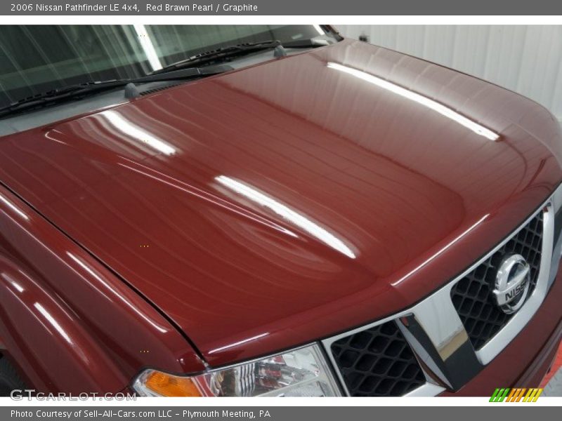 Red Brawn Pearl / Graphite 2006 Nissan Pathfinder LE 4x4