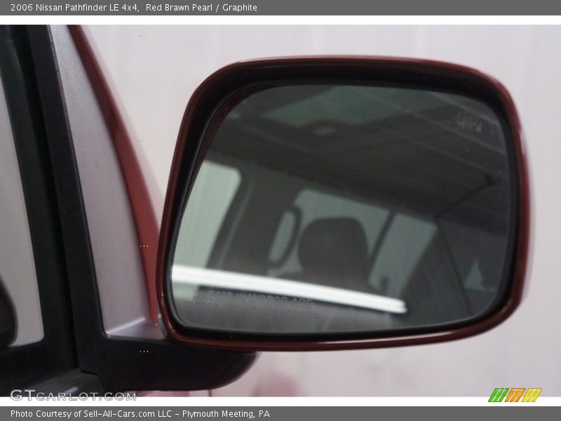 Red Brawn Pearl / Graphite 2006 Nissan Pathfinder LE 4x4