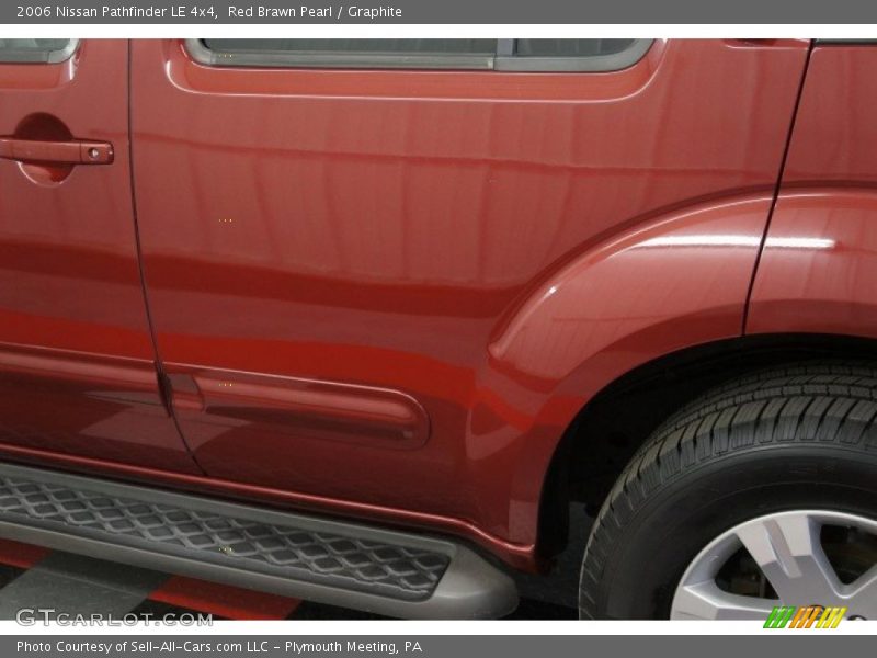 Red Brawn Pearl / Graphite 2006 Nissan Pathfinder LE 4x4