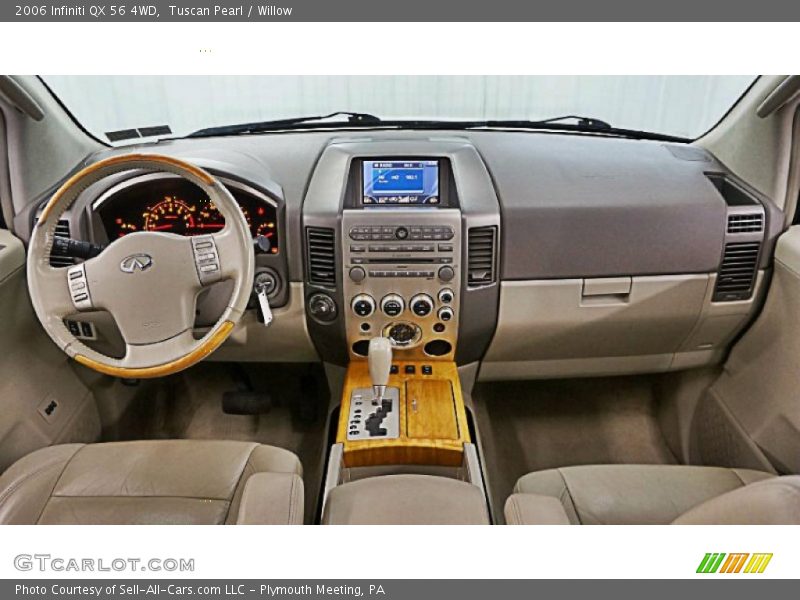 Tuscan Pearl / Willow 2006 Infiniti QX 56 4WD