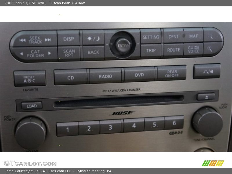 Tuscan Pearl / Willow 2006 Infiniti QX 56 4WD