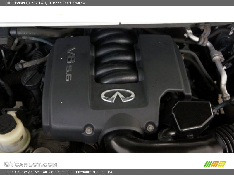 Tuscan Pearl / Willow 2006 Infiniti QX 56 4WD