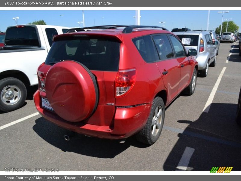 Barcelona Red Pearl / Ash Gray 2007 Toyota RAV4 V6 4WD