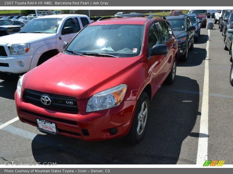 Barcelona Red Pearl / Ash Gray 2007 Toyota RAV4 V6 4WD