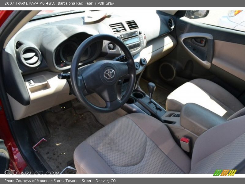 Barcelona Red Pearl / Ash Gray 2007 Toyota RAV4 V6 4WD