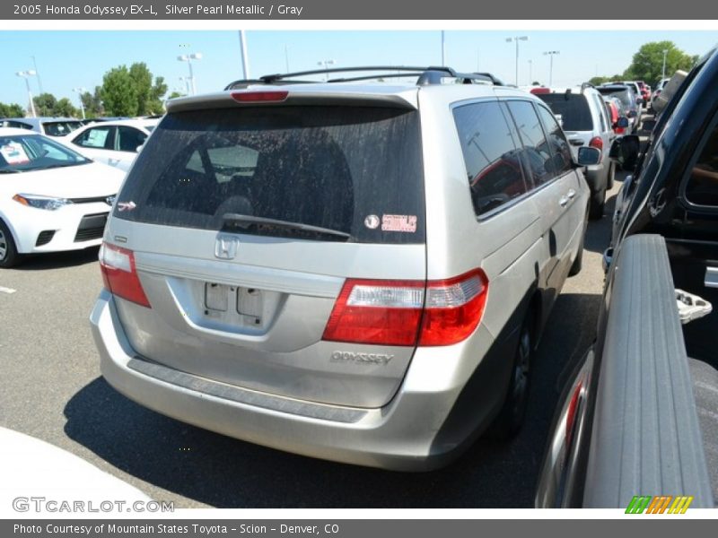Silver Pearl Metallic / Gray 2005 Honda Odyssey EX-L