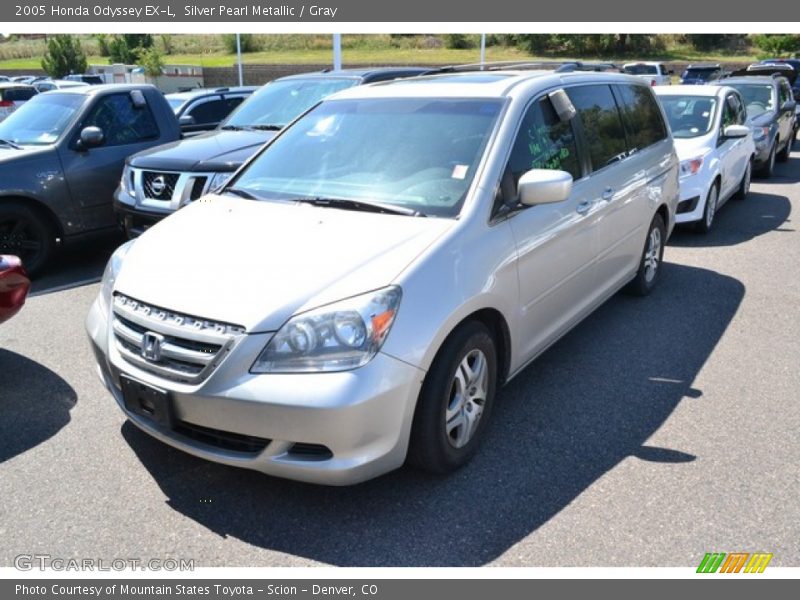 Silver Pearl Metallic / Gray 2005 Honda Odyssey EX-L