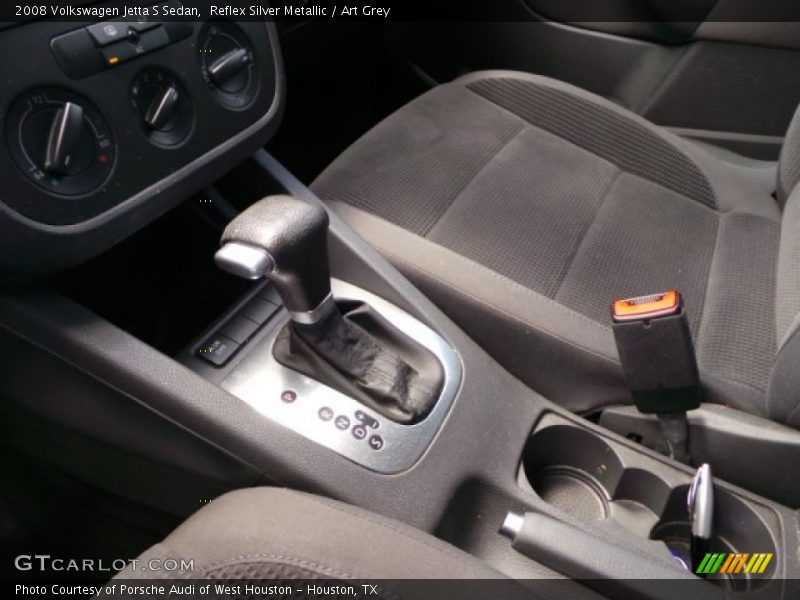 Reflex Silver Metallic / Art Grey 2008 Volkswagen Jetta S Sedan