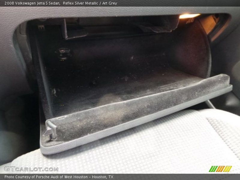 Reflex Silver Metallic / Art Grey 2008 Volkswagen Jetta S Sedan