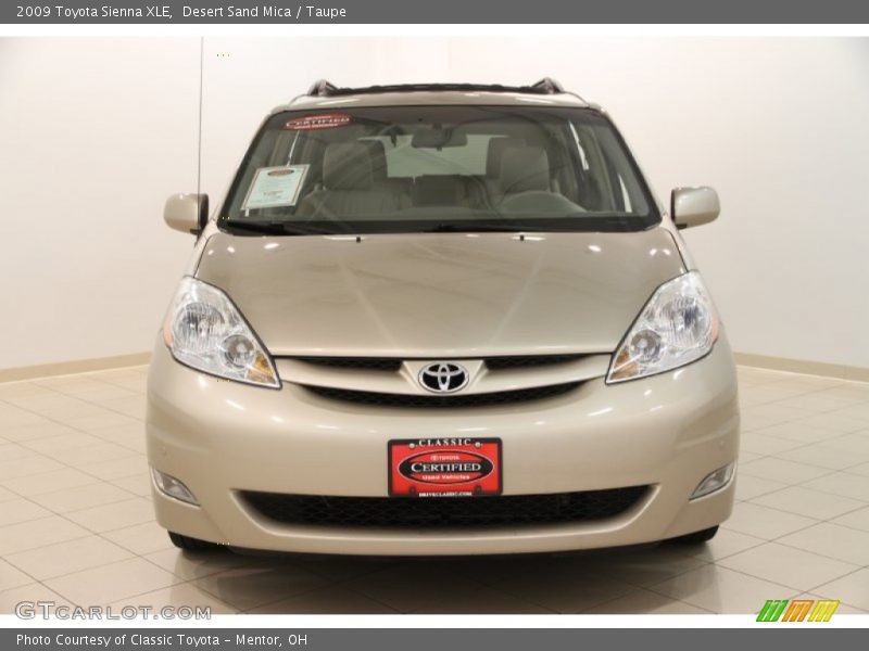 Desert Sand Mica / Taupe 2009 Toyota Sienna XLE
