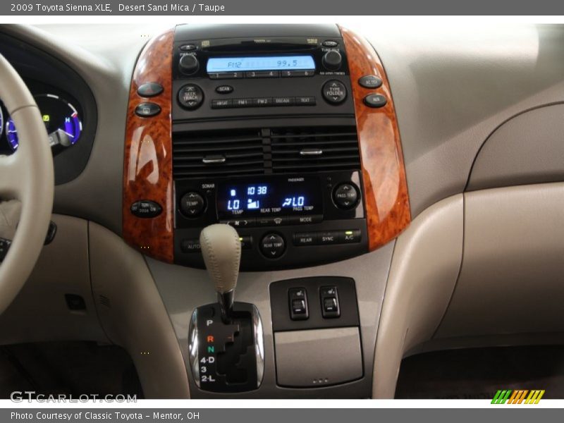 Desert Sand Mica / Taupe 2009 Toyota Sienna XLE