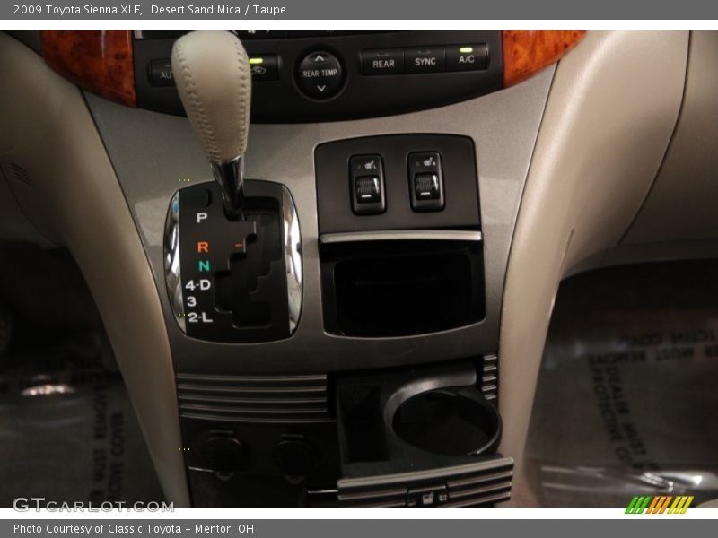 Desert Sand Mica / Taupe 2009 Toyota Sienna XLE