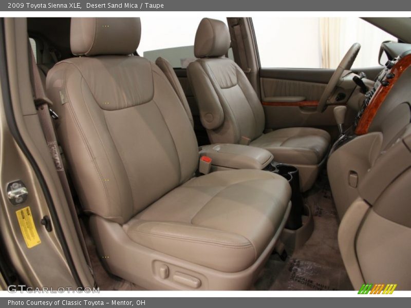 Desert Sand Mica / Taupe 2009 Toyota Sienna XLE