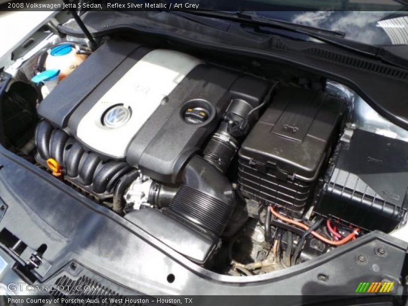 Reflex Silver Metallic / Art Grey 2008 Volkswagen Jetta S Sedan