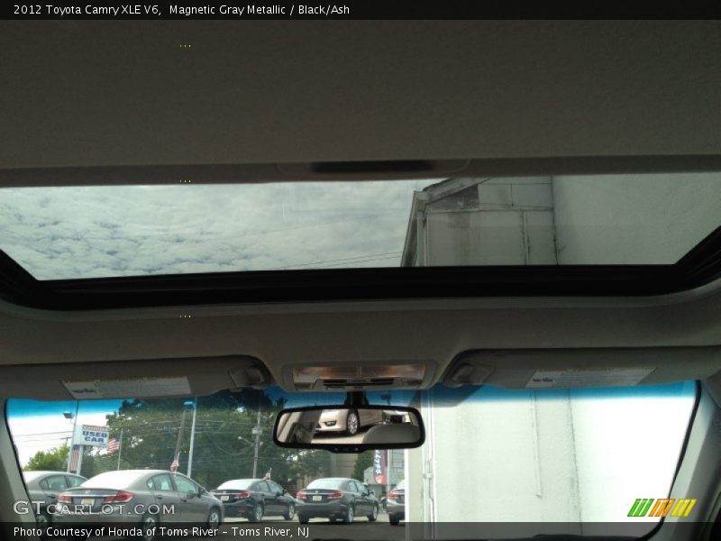 Magnetic Gray Metallic / Black/Ash 2012 Toyota Camry XLE V6