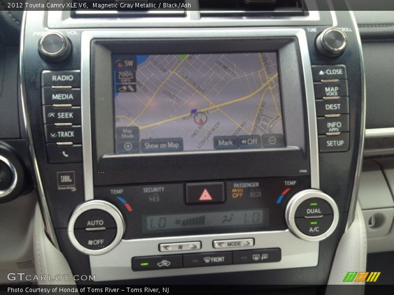 Magnetic Gray Metallic / Black/Ash 2012 Toyota Camry XLE V6
