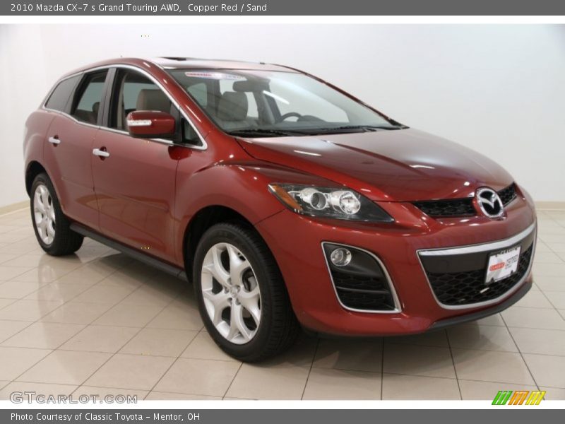 Copper Red / Sand 2010 Mazda CX-7 s Grand Touring AWD