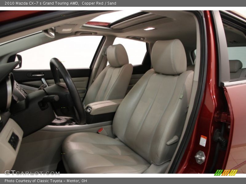 Copper Red / Sand 2010 Mazda CX-7 s Grand Touring AWD