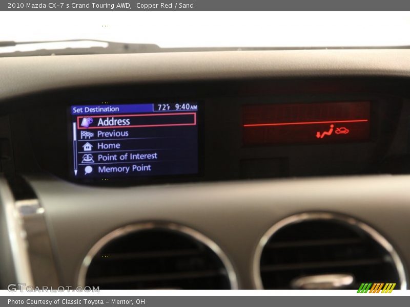 Copper Red / Sand 2010 Mazda CX-7 s Grand Touring AWD