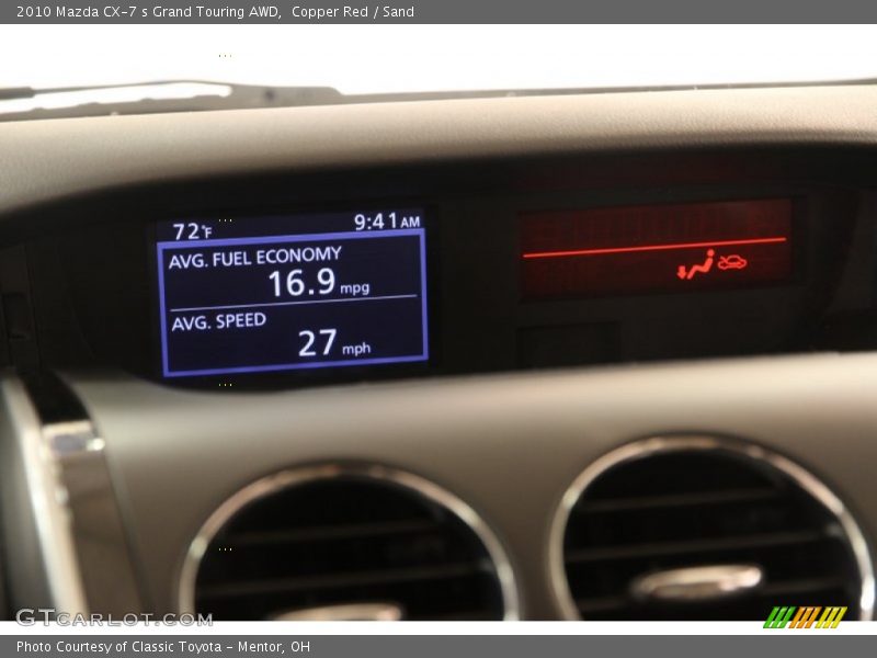 Copper Red / Sand 2010 Mazda CX-7 s Grand Touring AWD
