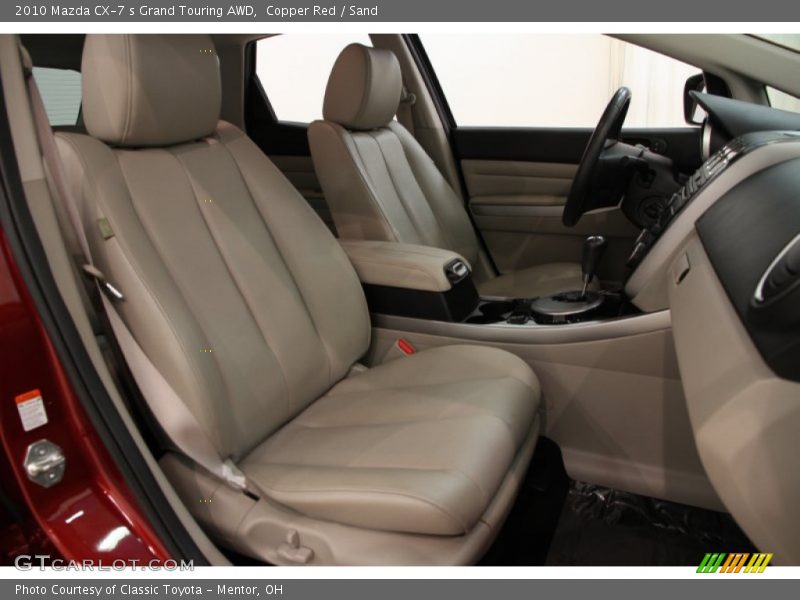 Copper Red / Sand 2010 Mazda CX-7 s Grand Touring AWD