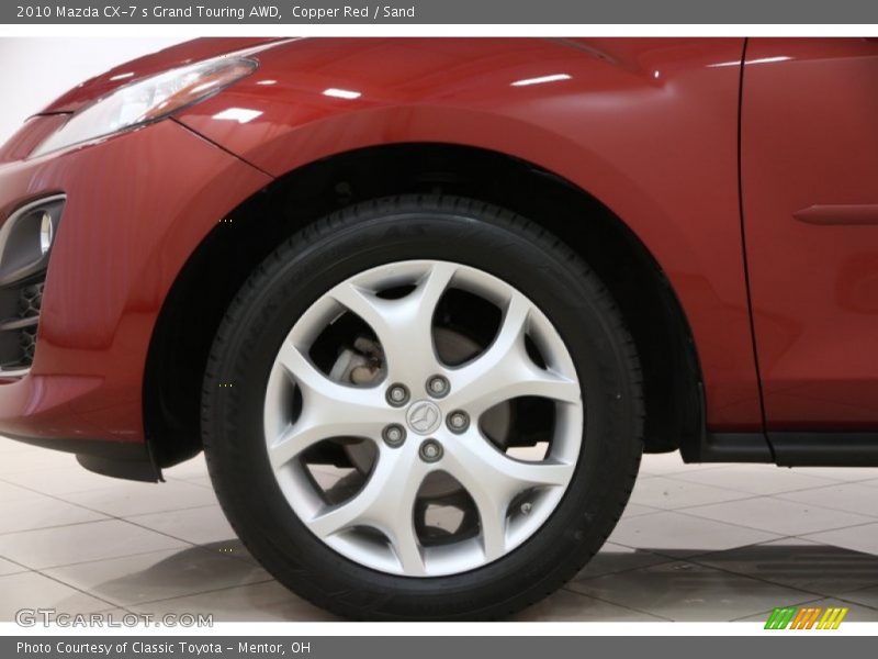 Copper Red / Sand 2010 Mazda CX-7 s Grand Touring AWD