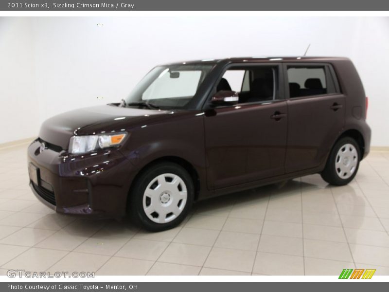 Sizzling Crimson Mica / Gray 2011 Scion xB