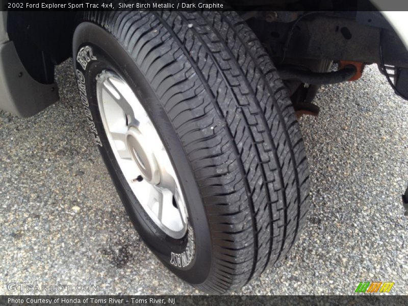 Silver Birch Metallic / Dark Graphite 2002 Ford Explorer Sport Trac 4x4