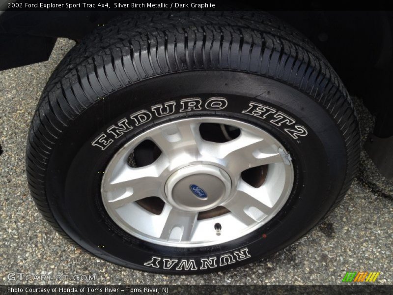 Silver Birch Metallic / Dark Graphite 2002 Ford Explorer Sport Trac 4x4