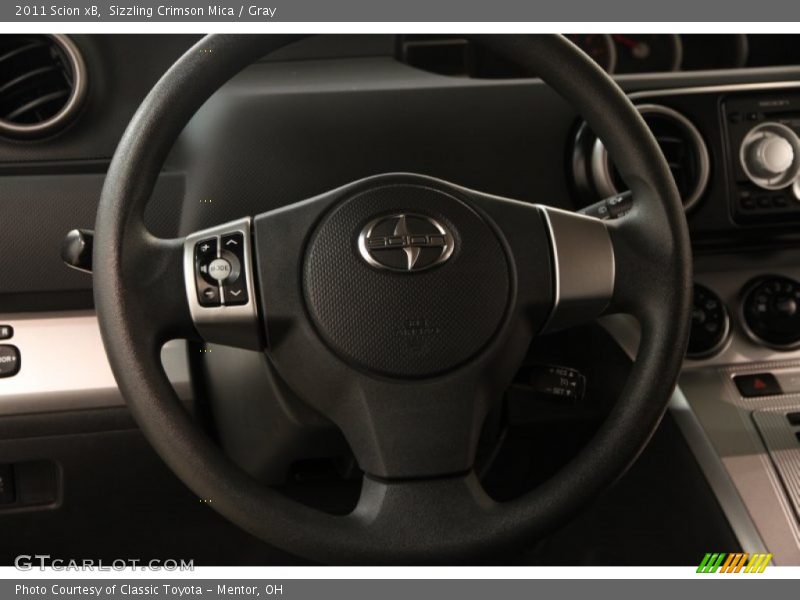 Sizzling Crimson Mica / Gray 2011 Scion xB