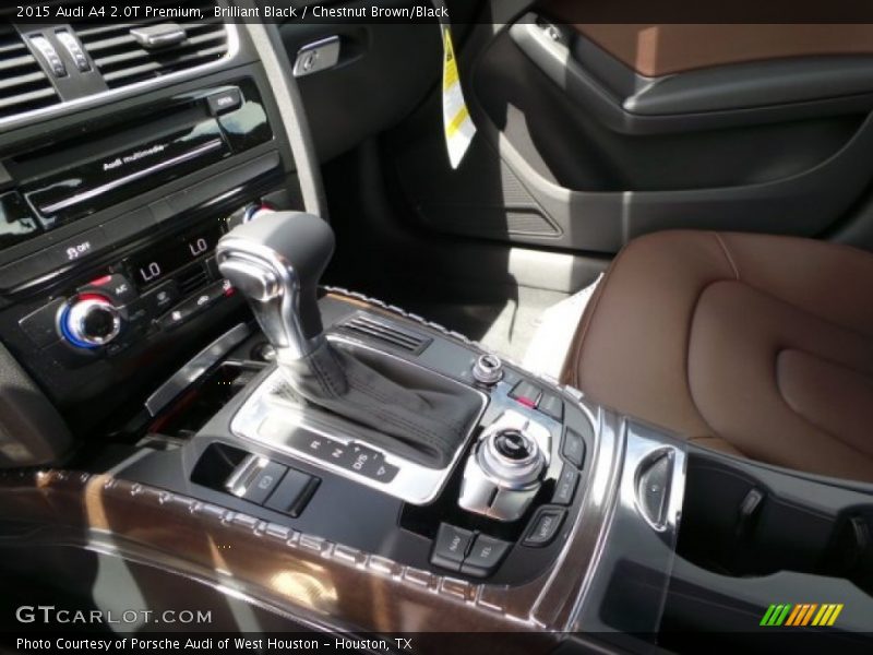 Brilliant Black / Chestnut Brown/Black 2015 Audi A4 2.0T Premium