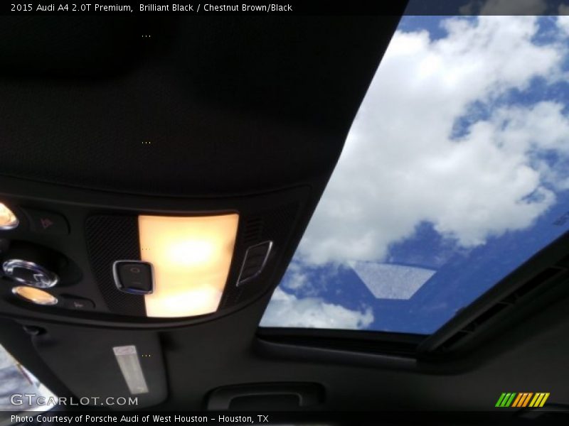 Brilliant Black / Chestnut Brown/Black 2015 Audi A4 2.0T Premium