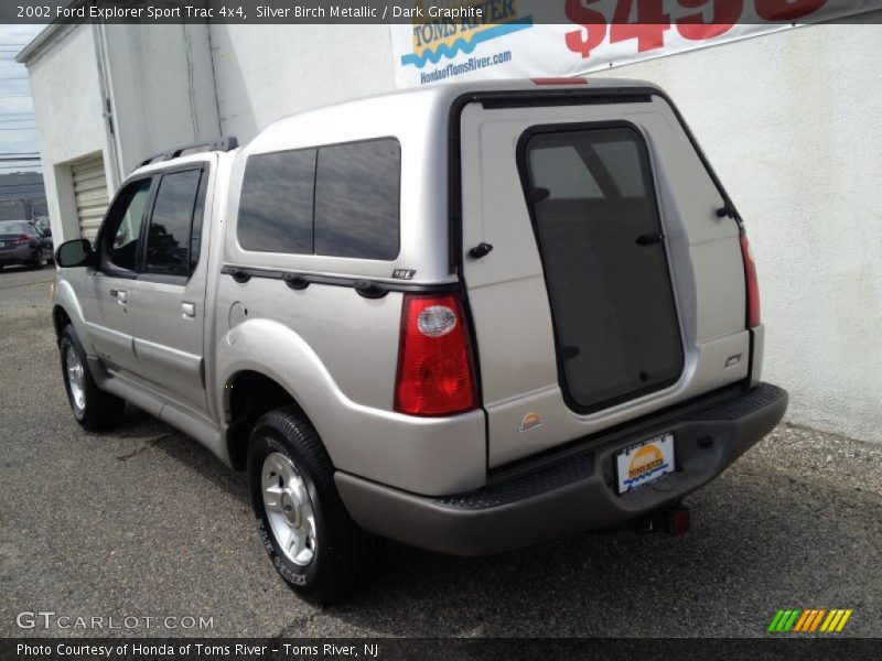 Silver Birch Metallic / Dark Graphite 2002 Ford Explorer Sport Trac 4x4