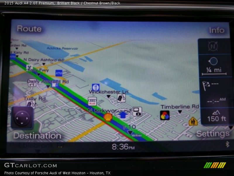 Brilliant Black / Chestnut Brown/Black 2015 Audi A4 2.0T Premium