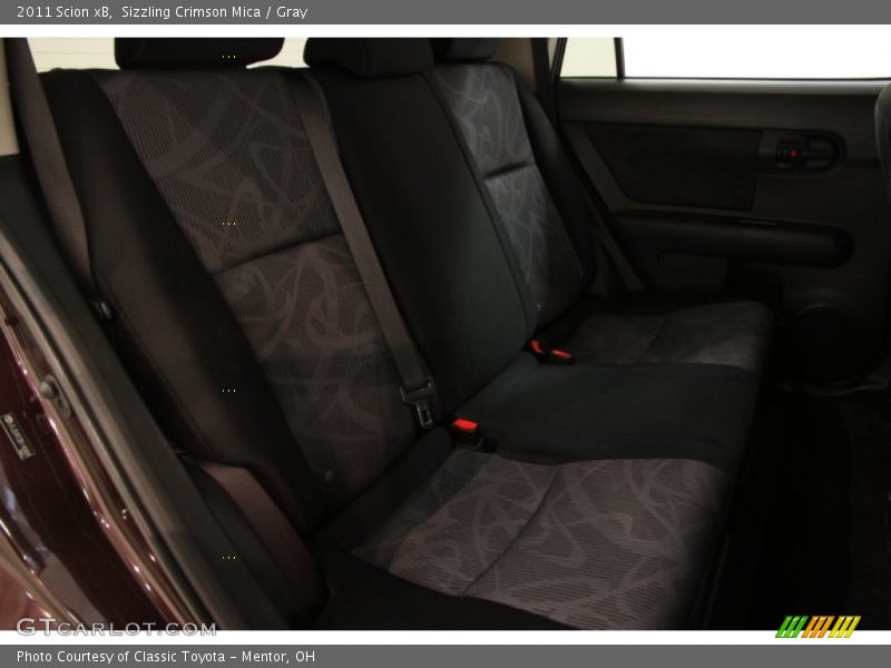 Sizzling Crimson Mica / Gray 2011 Scion xB