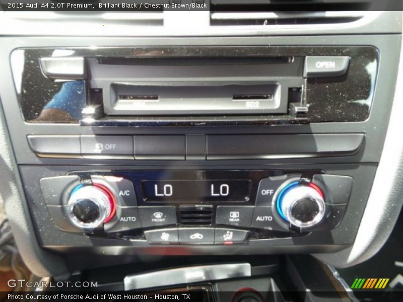 Brilliant Black / Chestnut Brown/Black 2015 Audi A4 2.0T Premium