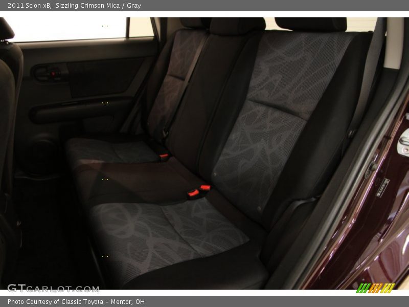 Sizzling Crimson Mica / Gray 2011 Scion xB