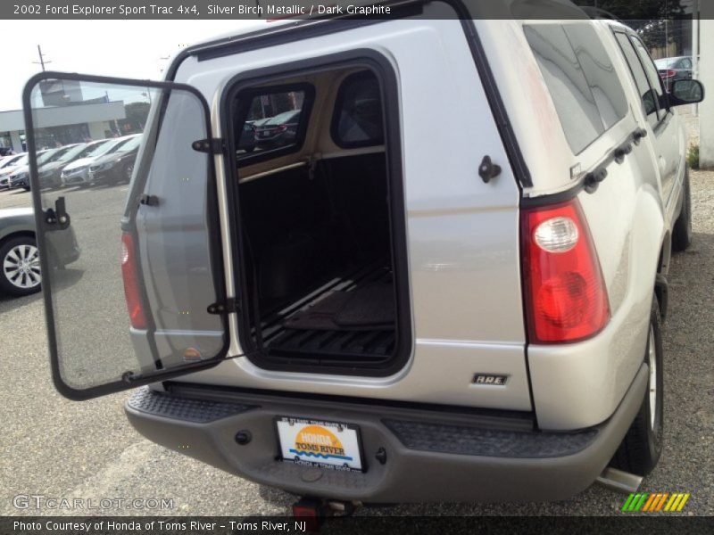 Silver Birch Metallic / Dark Graphite 2002 Ford Explorer Sport Trac 4x4