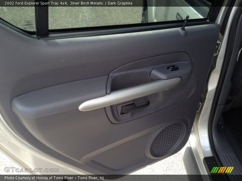 Silver Birch Metallic / Dark Graphite 2002 Ford Explorer Sport Trac 4x4