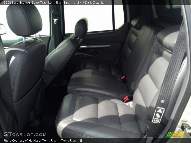 Silver Birch Metallic / Dark Graphite 2002 Ford Explorer Sport Trac 4x4