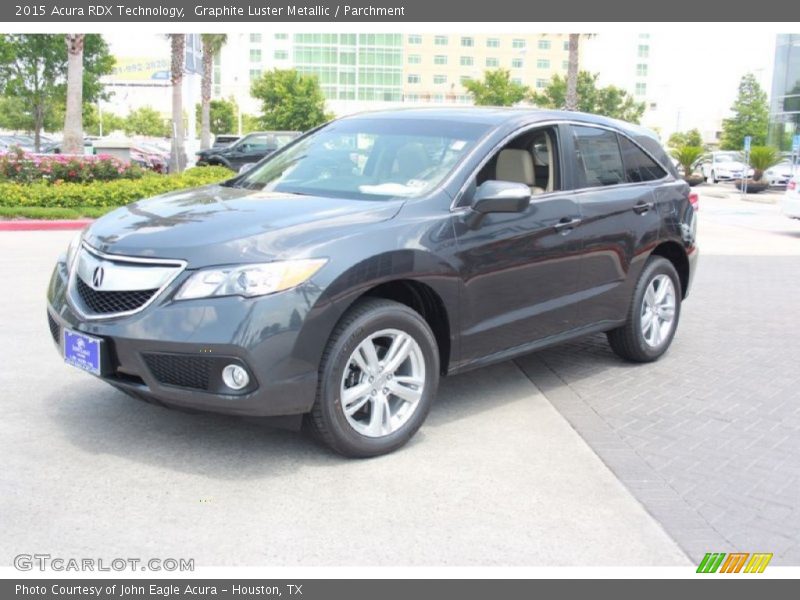 Graphite Luster Metallic / Parchment 2015 Acura RDX Technology