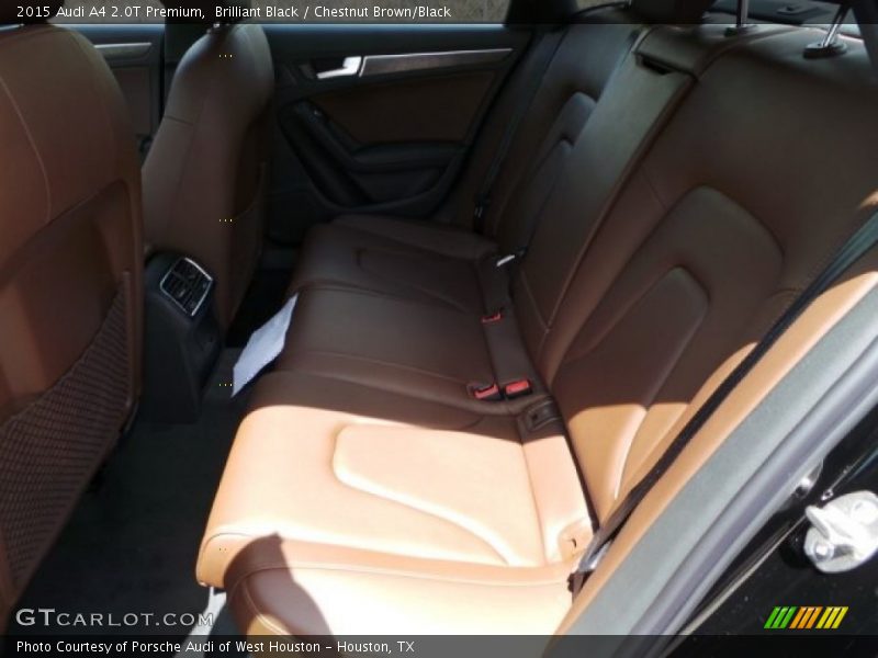 Brilliant Black / Chestnut Brown/Black 2015 Audi A4 2.0T Premium